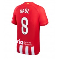 Atletico Madrid Saul Niguez #8 Hjemmedrakt 2023-24 Kortermet